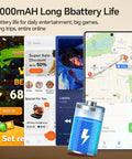 Image showcasing the 5000mAH long battery life of a Stacked Unlocked Android Smartphone Going Hard On Snapdragon 888.