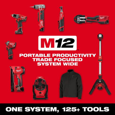 M12 Subcompact Brushless Drill And Impact Driver Combo Kit For Tight Spots, lightweight tools displayed with other items