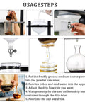 Step-by-step guide for Top Shelf Cold Drip Coffee Maker Chill Japanese Style Cold Brew Tower For Smooth Sipps And Weekend Vibes 1000 Milliliter.
