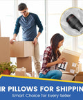 Bulk 800 Pack Air Pillows With Pump For Shipping And Moving Pro Grade Inflatable Packing Bags As Peanut Alternative Durable Bags