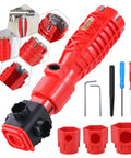 All In One Faucet And Sink Wrench Tool For Plumbing Installations, 25 In 1 Multifunctional Kit for easy grip under sink access