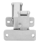 Hidden Stainless Steel Door Hinge For Wood Cabinets And Tables, Built To Last Heavy Duty Invisible Hinge With Laminated Link