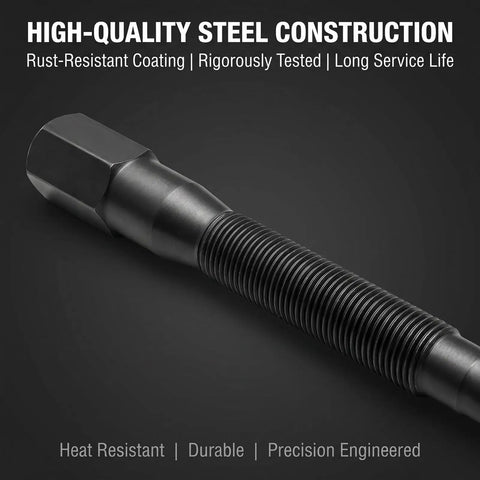 Beefy Heavy Duty Clutch Puller Tool for Arctic Cat Snowmobiles and Textron UTVs Direct Replacement 0744 080 Fits Arctic Cat Models durable steel threaded puller