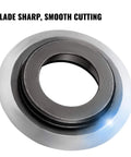 Heavy-Duty Replacement Wire Stripper Blades 4 Pack High-Strength Alloy circular blade for smooth cutting and installation.