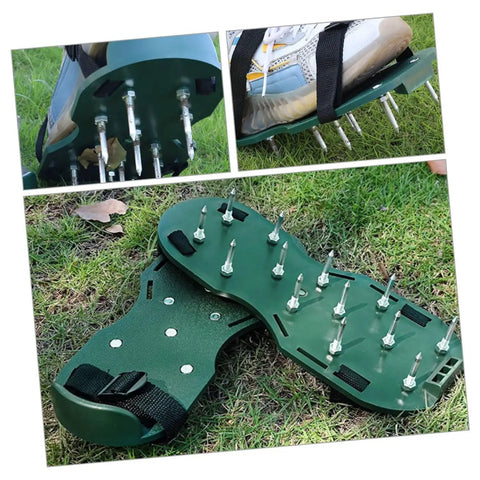 Replacement Lawn Aerator Shoes Spikes 20 Metal Pegs For Grass Shoes Durable Lawn Care Gear For Yard Tools Easy To Install Spikes