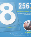 Reflective Vinyl Mailbox Number Decals Waterproof Self Adhesive Classic Style 3 And 4 Inch Sets Includes Fifty Numbers From 0 To 9 Five Sets Total For Easy Peasy Home Address Marking And Clear Street Visibility On Any Mailbox Or Door sheet and peeling detail.
