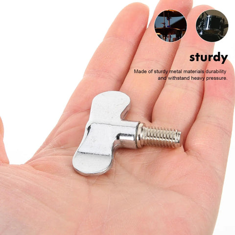 No Sweat Drum Cymbal Stand Wing Nuts With Quick Release Lugs And Adjustable Butterfly Screws For Locking Off Your Percussion Rig Fast Secure Grip For Stress Free Stage Sessions And Heavy Duty Build For Pro Gearheads