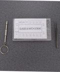 Miniature Screws Kit With 1000 Stainless Steel Screws For Glasses Watch Phone Eyeglass Repair Tool Set Includes Multiple Sizes And Lengths In Clear Box Handy Everyday Home Fixes And Quick Replacement Parts