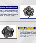 Rear Wheel Bearing And Hub Assembly OEM Grade 512201 For Nissan Altima 2002-2006 Maxima 2004-2008 Quest 2004-2009, 5-lug with ABS