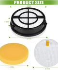 Image showing dimensions of Pet Hair Eraser Vacuum Filter Replacement For Pro Plus 1650 Series and 2790 2281 2475 2817 Models
