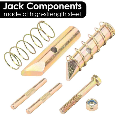 Beefed Up Fix It Kit For Heavy Duty Lift Jacks Replacement FK 1 With Pins Springs Cross Pins Link Bolt Nut components
