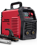 110V And 220V MMA Stick Welder With Large LED Display, 160 Amp Arc Inverter, controls visible