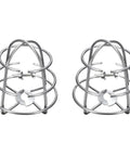 Pair Of Badass Fire Sprinkler Head Guards Made From Rust Resistant Stainless Steel Heavy Duty Cage Covers for 1/2 and 3/4 inch systems.