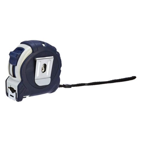 Heavy Duty Tape Measure Two Pack With Inch And Metric Scale Three Lock Design And Mid Accuracy 25 Feet Long Heat Treated Spring