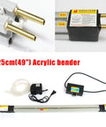 48 Inch Acrylic And Pvc Plastic Bender Heater Tool For Manual Bending Sheets 110V Aluminum alloy construction and heating elements visible.