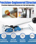 Tough Center Punch Bander Tool For Snug Hose Connections Comes With Quick Install Adapter Compatible With 3/8 In And 5/8 In Pipe Size guarantees precision-engineered structure for duct work.