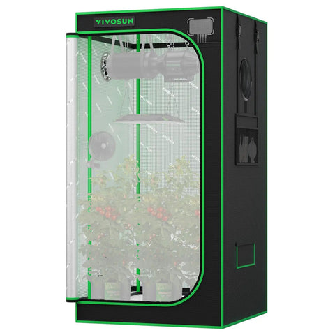 Beefed Up Pro Grow Tent 2.7x2.7 Indoor Plants ✓