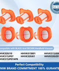 Wasable Vacuum Filter 6-Pack for Handheld Vacuums Beast Mode Compatible With HHVK Series Models on white background.