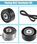 Timing Belt Tensioner Kit With Idler Pulley For Chevy Cruze Sonic Aveo 2010 2016 And Pontiac G3 Includes Bearing And Easy Install