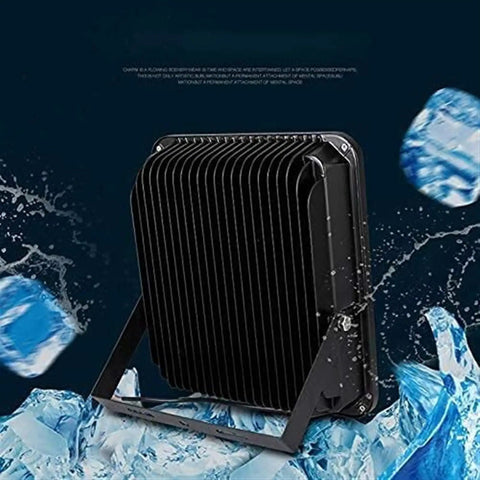 JUDYSSY Welcome Floodlight,Outdoor Ip67 Waterproof Led Projection Lamp Outdoor, 50W，200W，200W on ice with splashing water