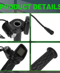 Throttle Grip 48V For Tuttio Soleil 01 Electric Dirt Bike Without M Button Ride Ready With Digital Gauge Cluster LCD Display
