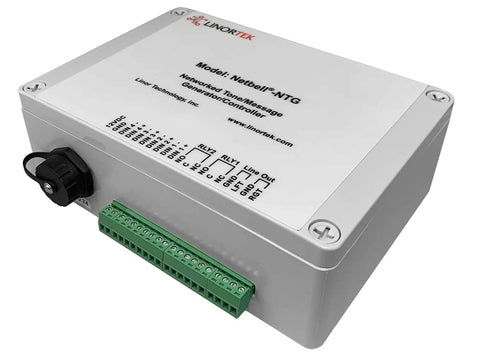 Supercharge Your Facilities With This IP PA System Controller And Network Audio Message Generator showing a networked tone generator.