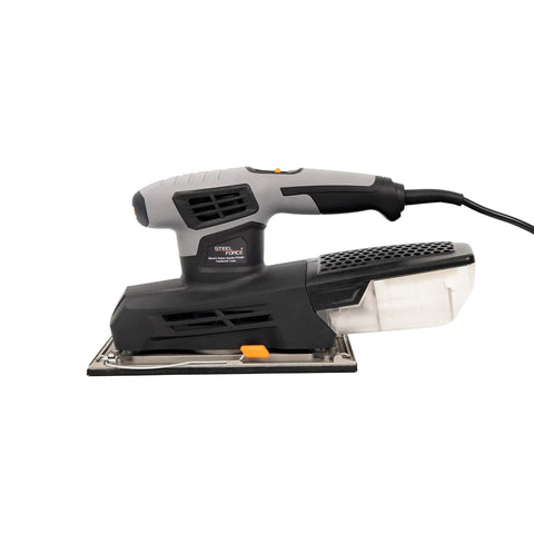 Heavy Duty Sheet Sander With A Large 9x4.5 Inch Base, 2.5 Amp Motor, 6000-12000 OPM, Six Stage Variable Speed Dial for wood finishing