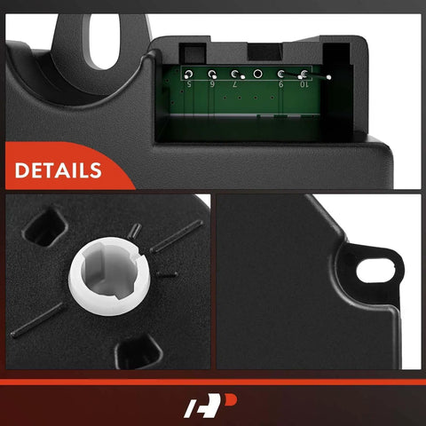 Close-up of HVAC Blend Door Actuator For Chevy GMC Buick Cadillac Hummer Isuzu Olds Pontiac And More 1994 To 2014 circuit details