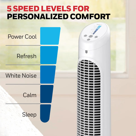 Keep The House Chilled Lowkey Whisper Quiet Oscillating Tower Fan With Full Digital Remote Control Large Room Air Circulator In Sleek White Finish Saves Electricity Beats The Heat All Summer Long Smooth Operator Style