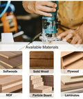 Superior 3/4 Radius Roundover Router Bit With 1/4 Inch Shank And Durable Carbide Tip for Hella Smooth Wood Edges on wood materials