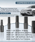 Five Stepped Transmission And Transaxle Plugs Kit For Most Domestic And Import Cars Universal Leak Proof Plug Set For Transmissions And Transaxles Built Tough Easy Install Fits Wide Range Of Vehicles, 5 sizes