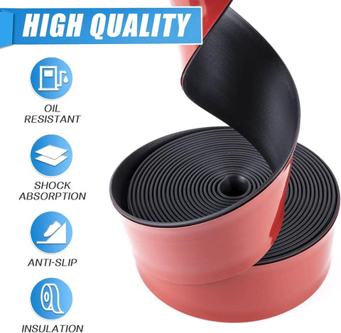 Self Adhesive Rubber Strips With Adhesive Backing For Gaskets And Matting Durable Rubber Pads Sticky Back Seal Flexible Rolls