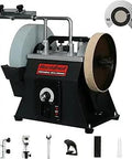 10 Inch Variable Speed Wet Sharpening System With 1.2 Amp Motor Two Direction Water Cooled Wet Stone Grinder and tools