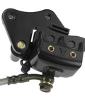 Beefed Up Hydraulic Front Brake Caliper Master System For 50cc To 125cc Dirt Bikes Fits SSR Apollo Taotao Roketa Lifan Coolster Baja Sunl Jetmomo And Other Chinese Pit Trail Pro Models Black