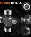 5-460X U Joint Kit For 1310 To 1350 Series Universal Joint OSR With Snap Rings, detailed view of U-joint and bearings