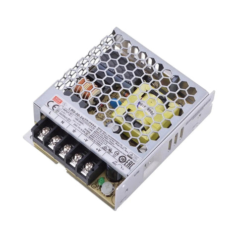 Heavy Duty Industrial Power Supply 24V 2.2A 52.8W with compact design and metal casing for reliable automation.