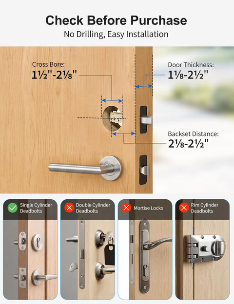 WiFi Smart Retrofit Lock Smoothly Upgrades Your Trusty Deadbolt By Swapping Just The Interior Knob Built In App Remote Access And Voice Control Deliver Chill Keyless Freedom And Zero Fuss Auto Lock Features Matte Black For Solid Home Safety