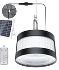 160 LED Outdoor Solar Lights Waterproof No Fuss Hang Pendant With Remote Hook And 16Ft Cable with solar panel and remote