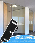 10 Pack 3.5 Inch Door Hinge Shims For Interior Doors Easy Gap Filler And Alignment Spacers shown indoors near office doors