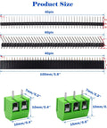 Double Sided Prototype PCB Board Kit For Maker-Friendly DIY Electronics Projects With 40 Pin 2.54mm Headers and Screw Terminals