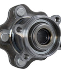 Rear Wheel Bearing And Hub Assembly Set For AWD Nissan Juke 2014 To 2017, Rogue 2014 To 2019, close-up view of hub