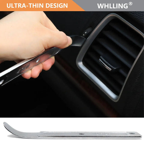 Using Two Piece 4140 Pry Bar Set For Auto Panel Removal on car air vent