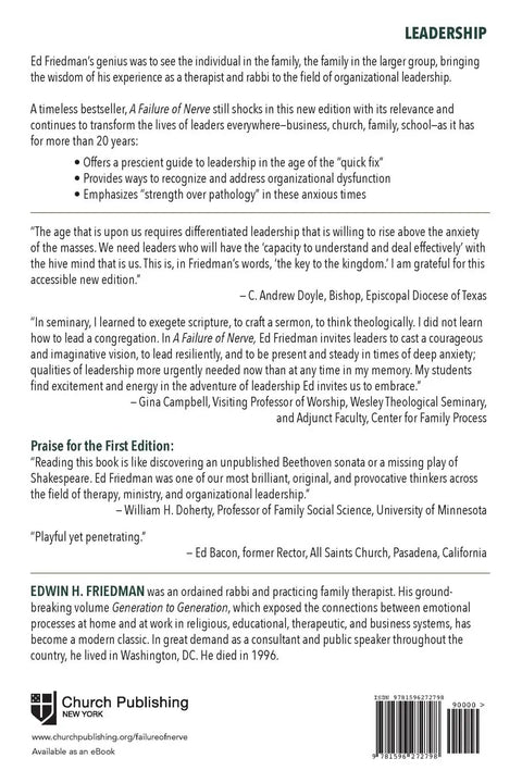 Back cover of Step Up Your Leadership Game Cut Through Modern Quick Fix Noise Build Resilient Teams Maneuver Through Deep Anxiety Cast Courageous Vision 10th Anniversary Leadership Guide.