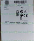 Four Point Analog Input Module Plug In For 2080 IF4 Controller packaging with product details and certification logos.