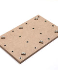 CNC Spoilboard Table For 3018 Router Machine, Compatible With 3018 Pro, 30 By 18 By 1.2 Cm MDF Surface With M6 Holes, Screws And Nuts Included
