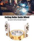 22-45mm Plasma Cutter Roller Guide Wheel Spacer Circle Compass Stand Off With Two Screw Positioning, Adjustable Height