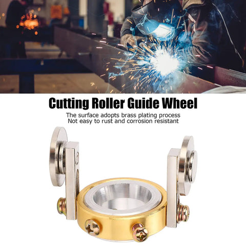 22-45mm Plasma Cutter Roller Guide Wheel Spacer Circle Compass Stand Off With Two Screw Positioning, Adjustable Height
