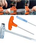 Heavy Duty Chainsaw T Wrench 19mm By 13mm And T Handle Torx Screwdriver Tool Kit Fits Stihl Echo Poulan Partner John Deere Jonsered Dolmar