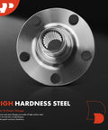 Front Wheel Bearing And Wheel Hub Kit For Ford Transit Connect 2010 2011 2012 2013 5 Lug Compatible With Mini Cargo Van