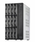 Screaming Fast 12 Bay Network Attached Storage Chassis Featuring Intel Core I7 1255U Powerhouse And 16Gb Ddr5 Cache For Seamless Cloud Sync and Heavy Duty Archival Runs Right Now, showing front view with 12 drive bays.